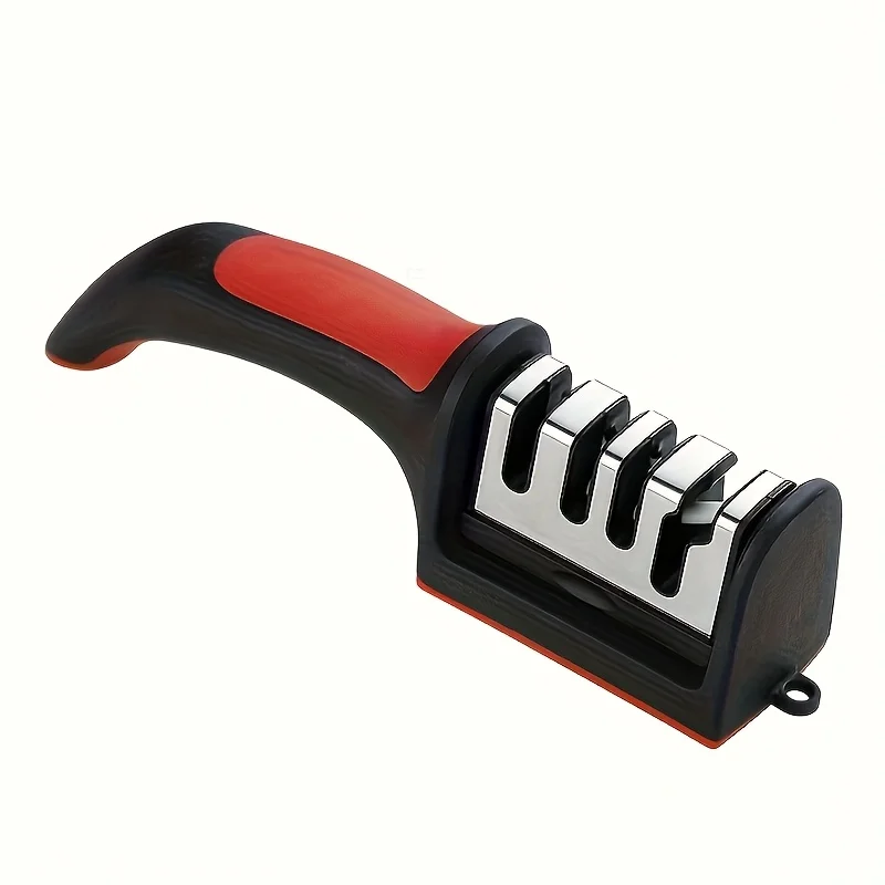 4‑Level Multifunctional Professional Sharpening Stone Easy-hanging design, grinding & polishing sharpener Makes your knives razo