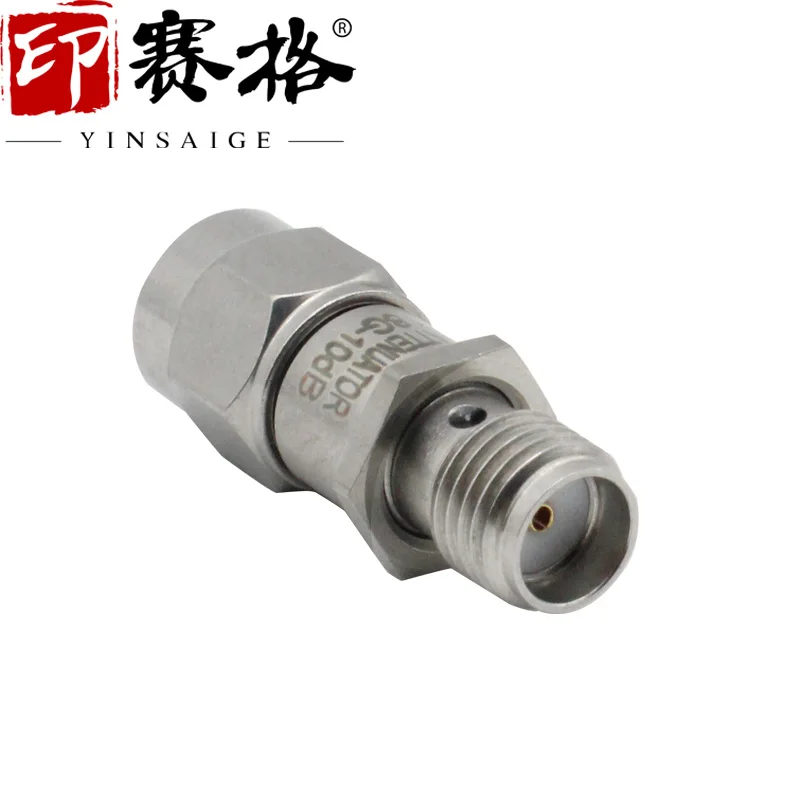 Coaxial Fixed SMA Attenuator 18GHZ High-frequency 2W SMA-JK Male and Female 2/3/5/6/10/15/20/30DB