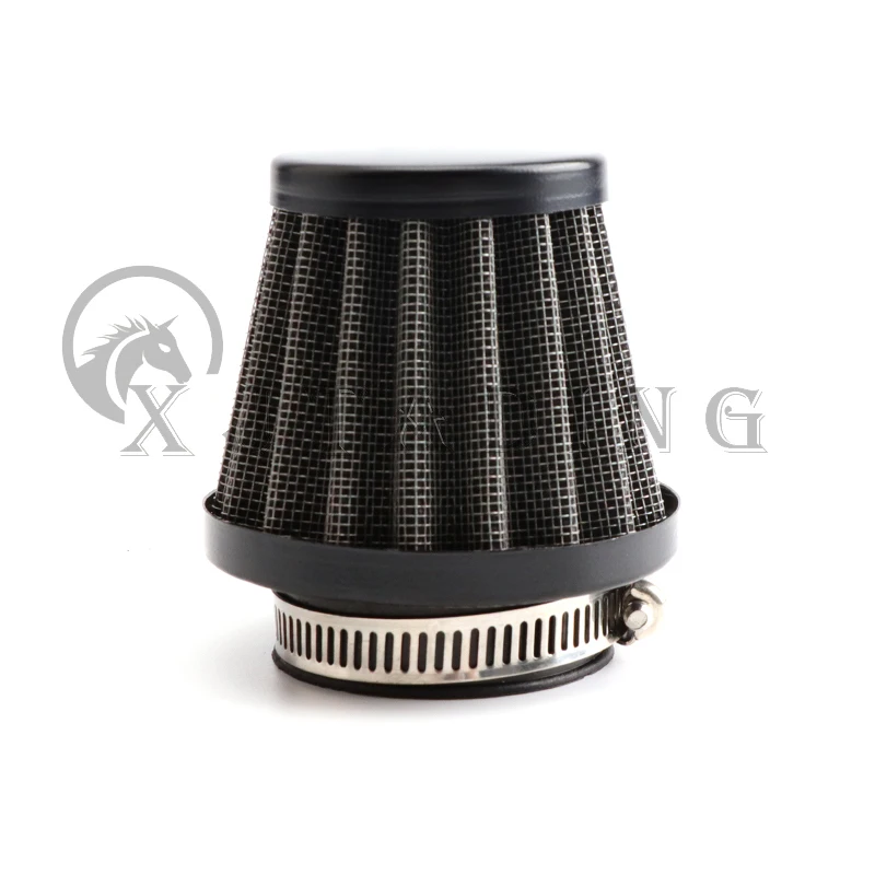 Universal 35mm/38mm/42mm/45mm/48mm Mushroom Head Motorcycle Carburetor Air Filter Cleaner Intake Pipe Modified Scooter ATV