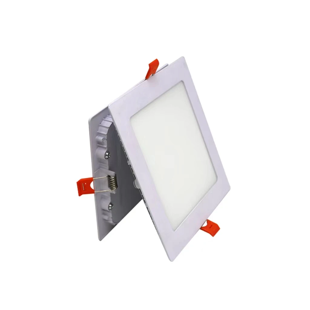 Ultra Thin LED Down Light 3W 6W 9W 12W 15W 18W Led Lighting Recessed Grid Downlight Slim Round Square Panel Lamps Free Shipping