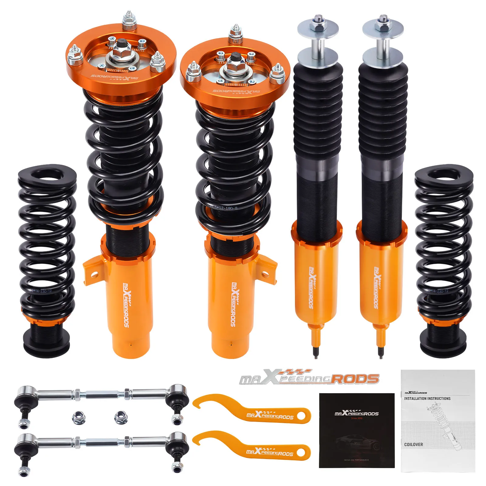 

Popular Hot sell maXpeedingrods Coilover Height Adjustable Suspension For BMW E90 E91 E92 E93 330i 335i 320i 325i 323i 318i 328i
