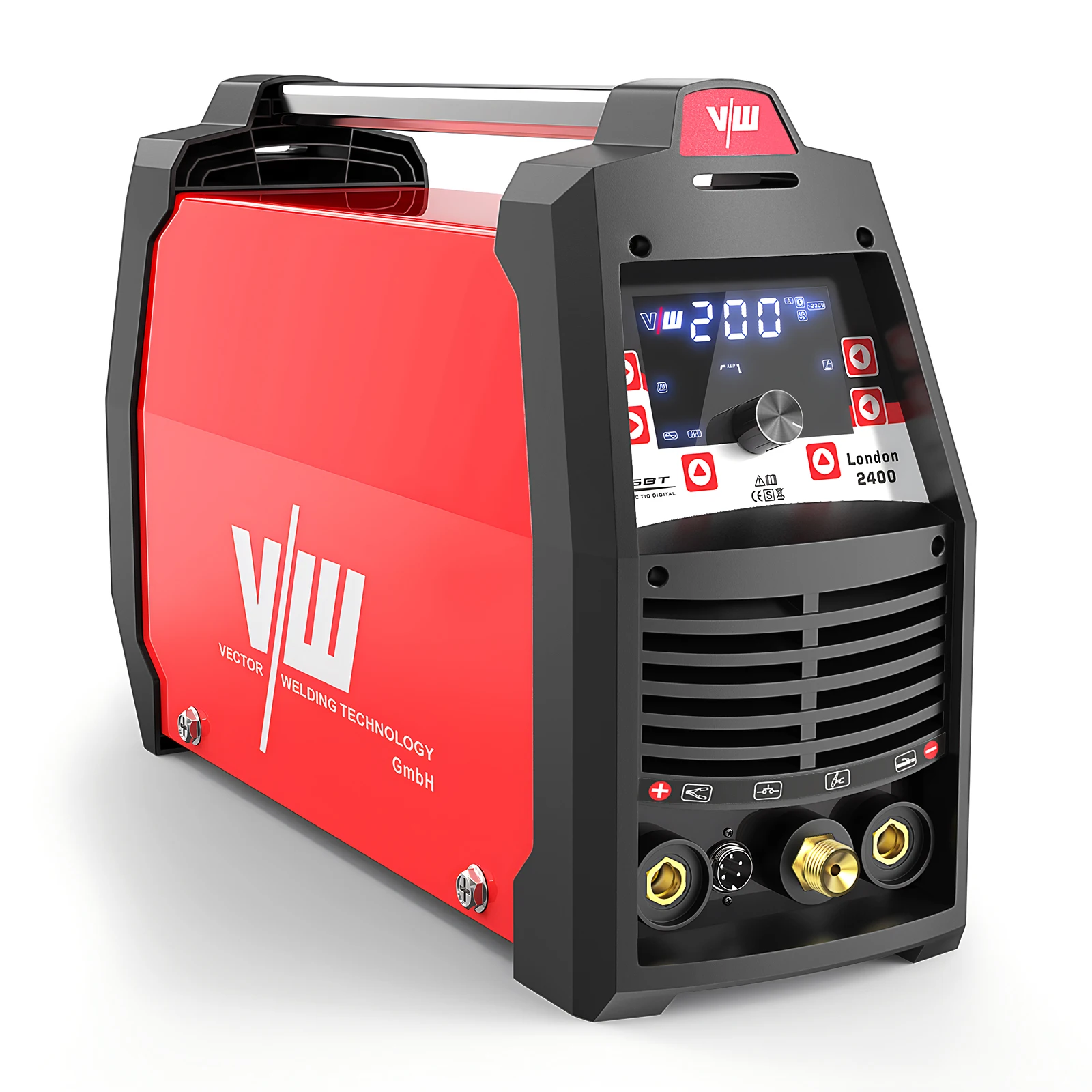 Stahlwerk &vector 200AMP TIG Welder New 4in1 AC/DC Inverter with MMA Pulse for Aluminium Welding 220v Voltage