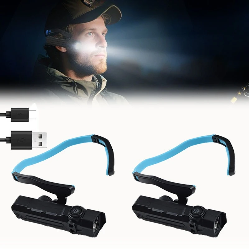 

Технология датчика налобного фонаря для рук Съемный уличный налобный фонарь для кемпинга, работы, пешего туризма, рыбалки, перезаряжаемый водонепроницаемый дизайн