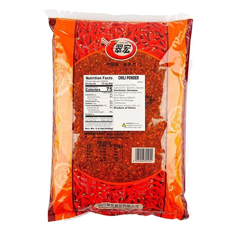 CuiHong 1:10 Chilipoeder 88,25 oz (2500 g) * 2 verpakkingen