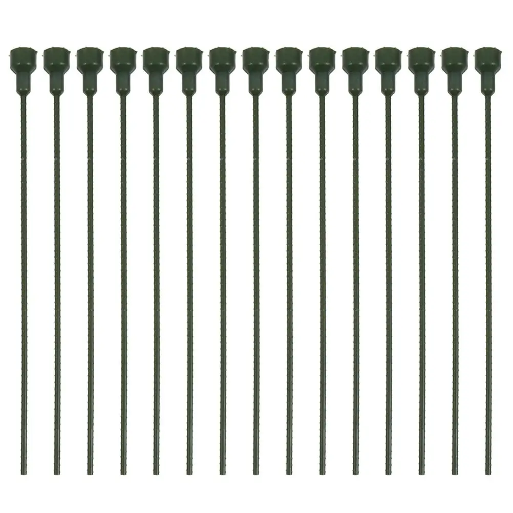 

10 Pcs Golden PVC Plastic Flower Water Pipe Extension Stems for Floral Arrangement Supplies Craft Making Decor