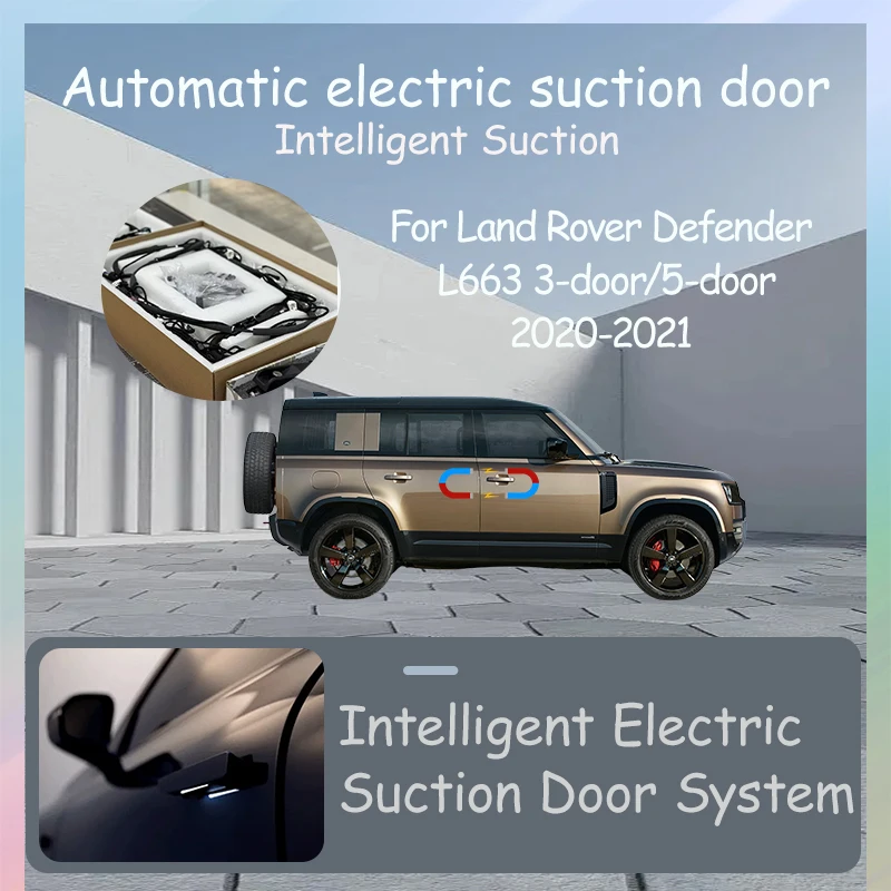 

Intelligent Electric Auto-Suction Car Door Tuning Accessories For Land Rover Defender L663 3-door/5-door 2020-2021