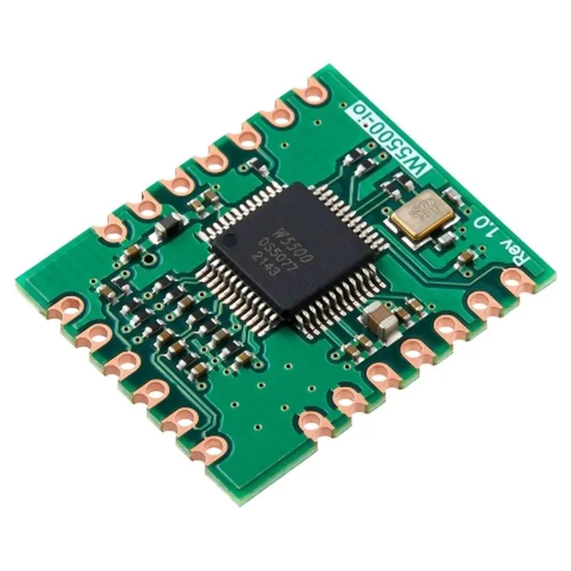 A02F-W5500-Io Ethernet Module SPI To Ethernet Module Compact Design