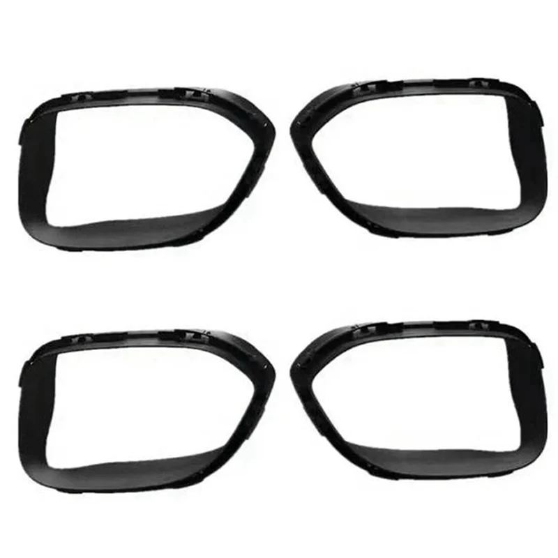 

4X 95850583710 95850583810 Car Tail Throat Exhaust Frame For Porsche Cayenne 958.2 2015-2017