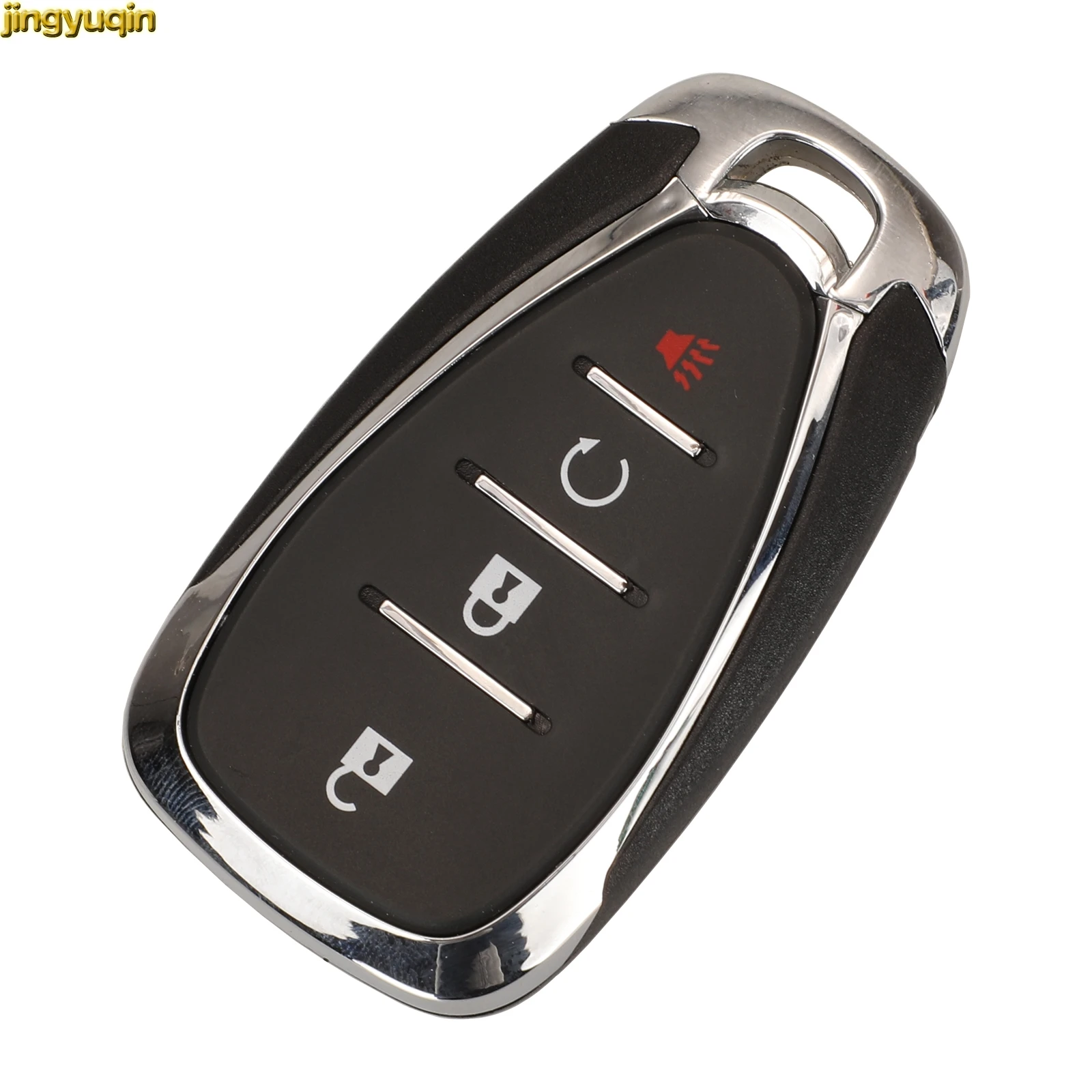 Jingyuqin 4/5BTNS Remote Car Key Fob Shell For Chevrolet New Cruze Malibu XL Camaro Menlo Orlando Trax Trailblazer Equinox