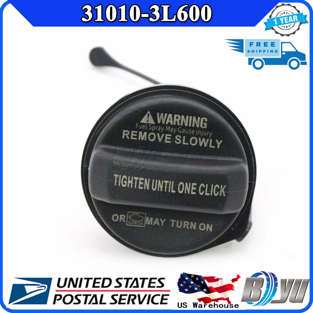 XUAN Fuel Tank Gas Filler Cap Tethered Assembly 31010-3L600 For Hyundai Accent Azera Elantra GT Santa Fe Sonata Tucson Veloster