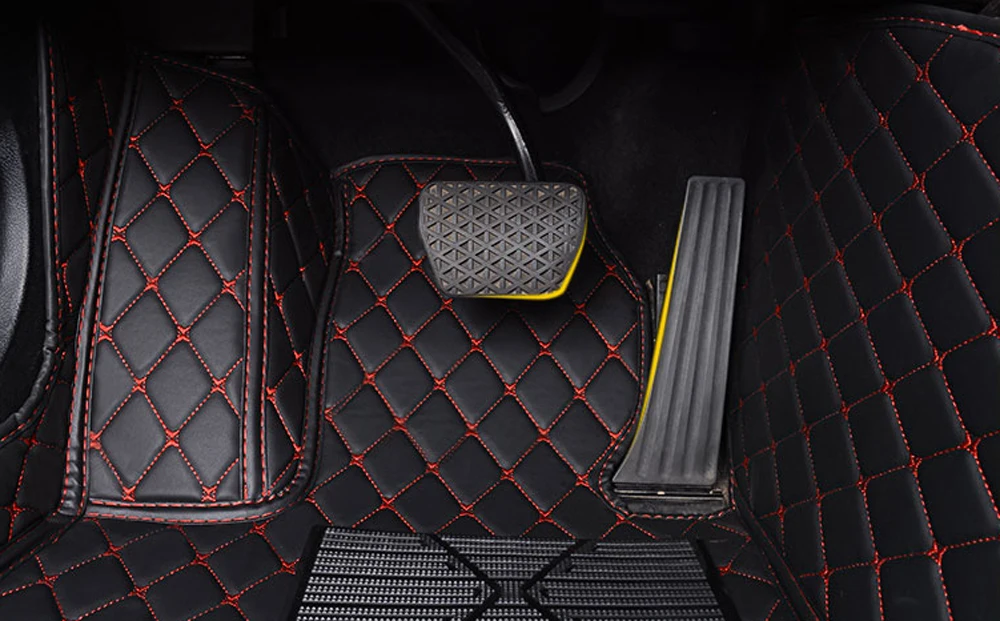 Car Floor Mat Accessories Leather Carpet Car Interior Styling Protection Exclusive Customization for All Car Models