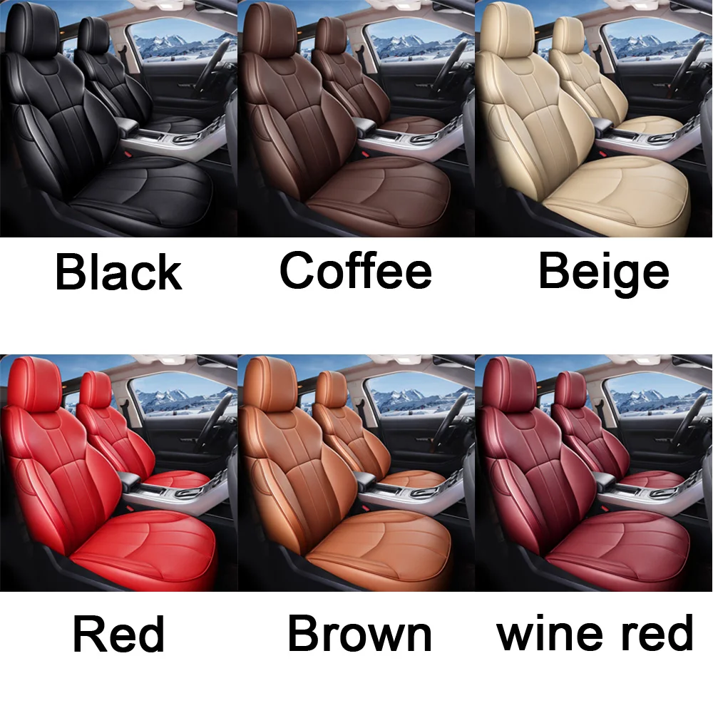 مخصص غطاء مقعد السيارة 5 مقاعد ل VW ID.4 CROZZ 2021 20222 2023 2024 2025 2026 كامل مغطاة وسادة مقعد مقعد أغطية حماية #6