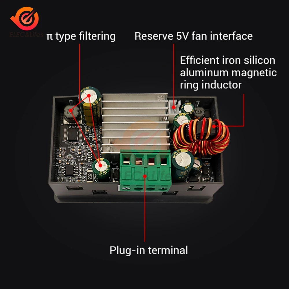 DC 6-36V 40W 90W CNC Adjustable Power Supply Module SK40/SK40C/SK90 Constant Voltage And Constant Current Charging Module