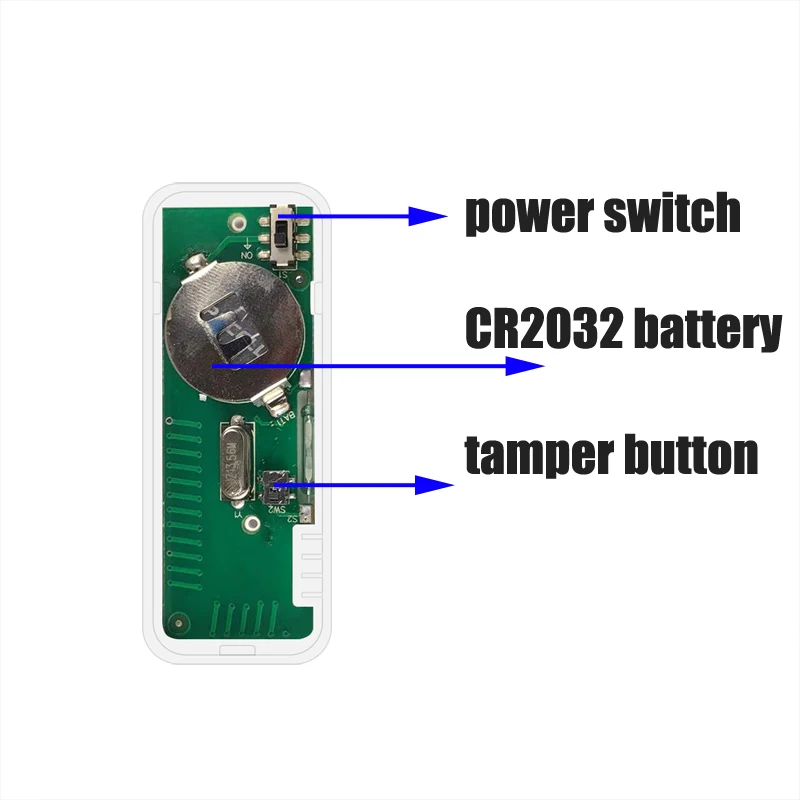 RF 433MHz Wireless Door Sensor Open Window Detector Door Magnetic Reminder EV1527 For Our Home Burglar Security Alarm System