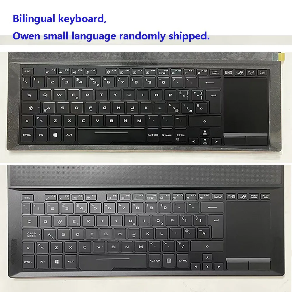 For ASUS ROG GX501 GX501V GX501VI GX501VIK GX501VS Backlit Keyboard Palmrest