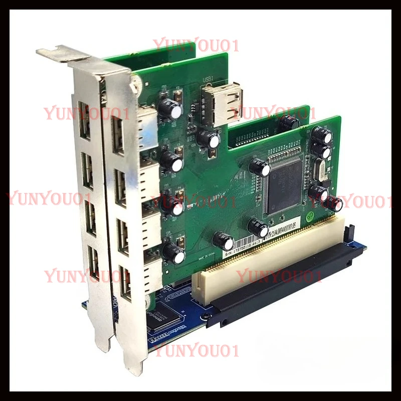 PCIe Adapter Card Suitable for Dual PCI-E To PCI Slots, Supporting Card Capture
