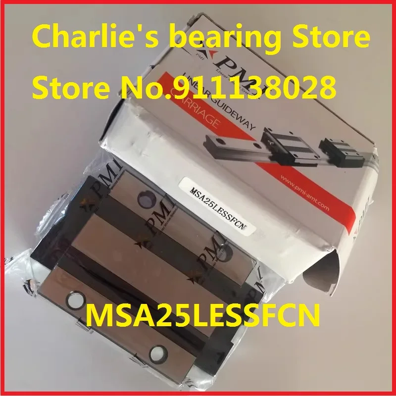 1pc 100% brand new original genuine PMI brand linear guide block model MSA25LE-N