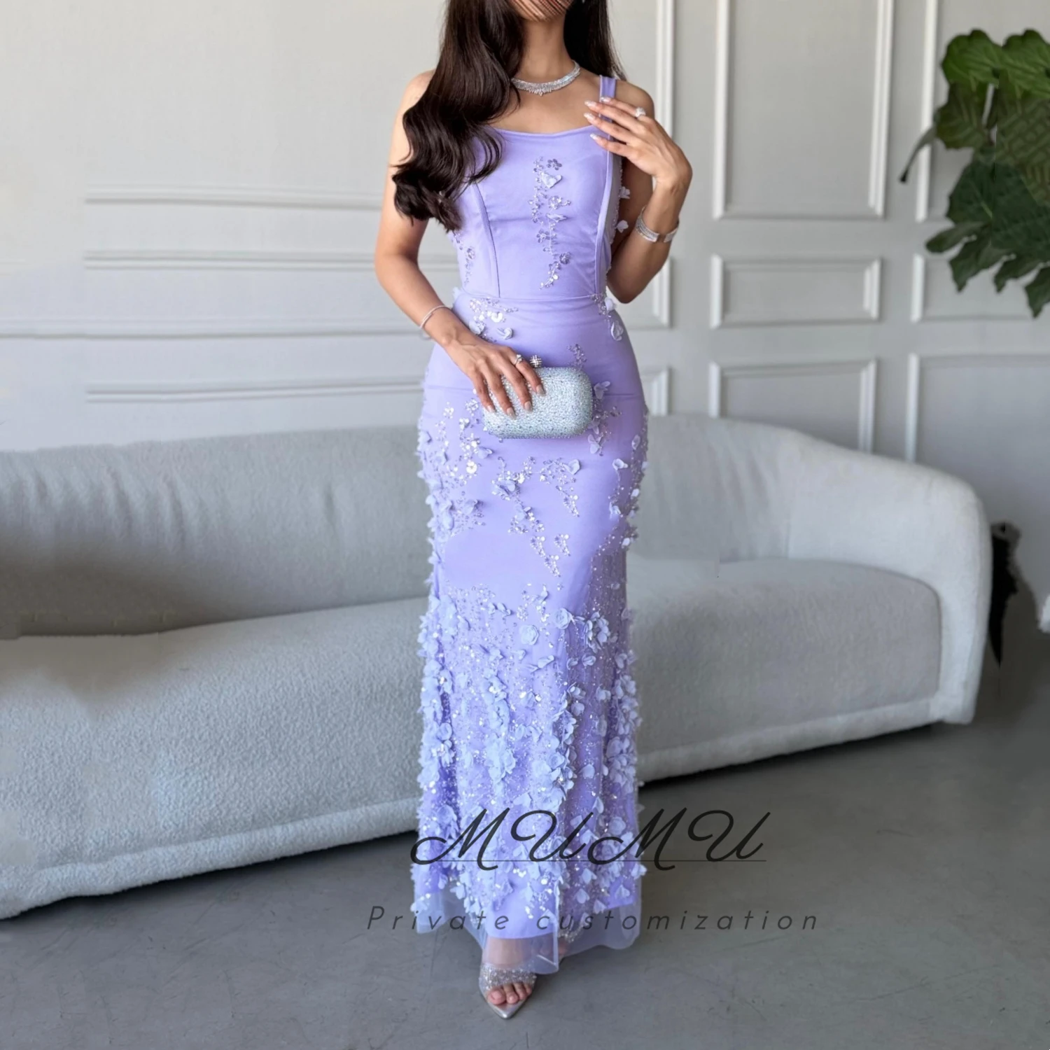 

MuMu Customized فساتين سهرة Women's Evening Dress Wedding Party Dress Платье Вечернее Sequins Elegant Party Dress mermaid dress