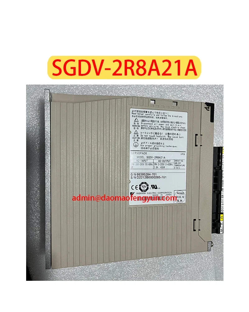 

SGDV-2R8A21A Brand new Servo Drive SGDV 2R8A21A，Fast shipping