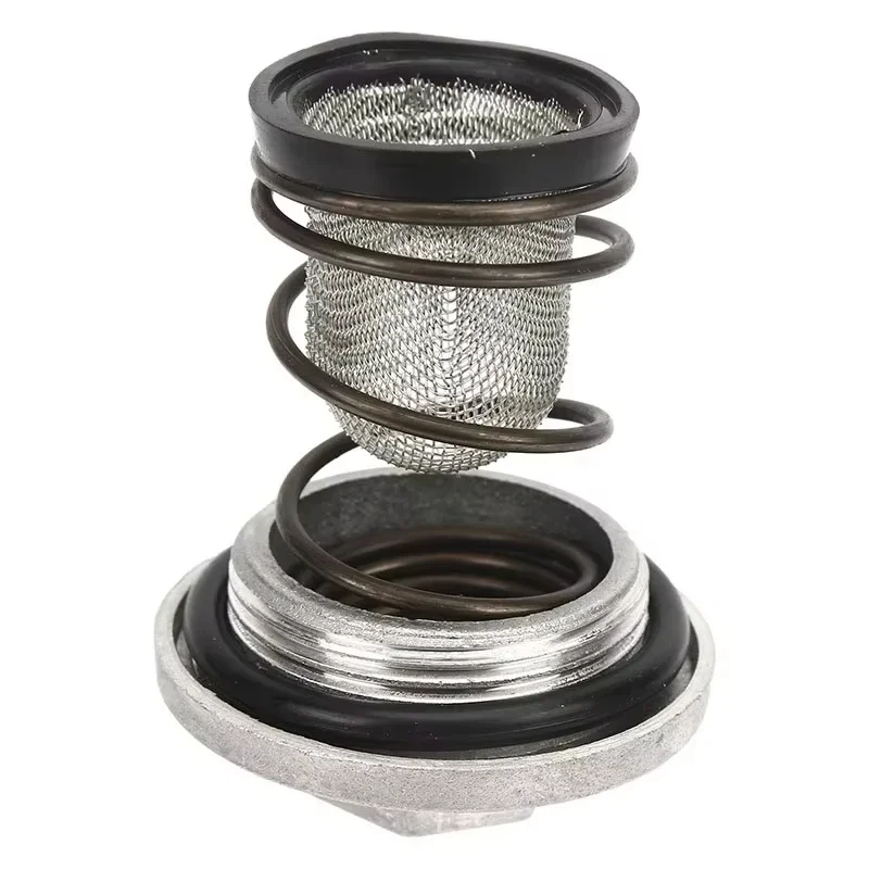 The host is suitable for pedal motorcycle GY6-50/125 oil filter screen cover/drain screw cover combination