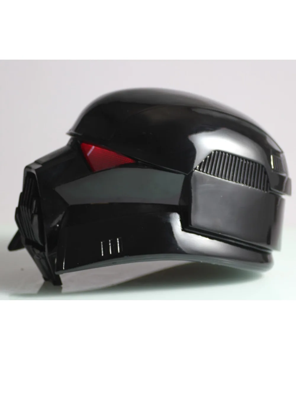 Glowing Dark Trooper Helmet Din Djarin Black Knight Cosplay Prop Mask