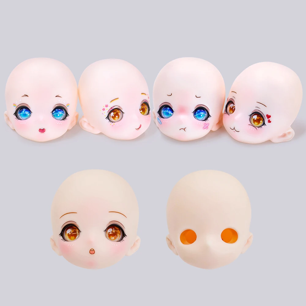 Dream Fairy BJD Head fit for 1/4 & 1/6 BJD Body Nude DBS Head Cute Expression Anime Craniotomy Edition SD