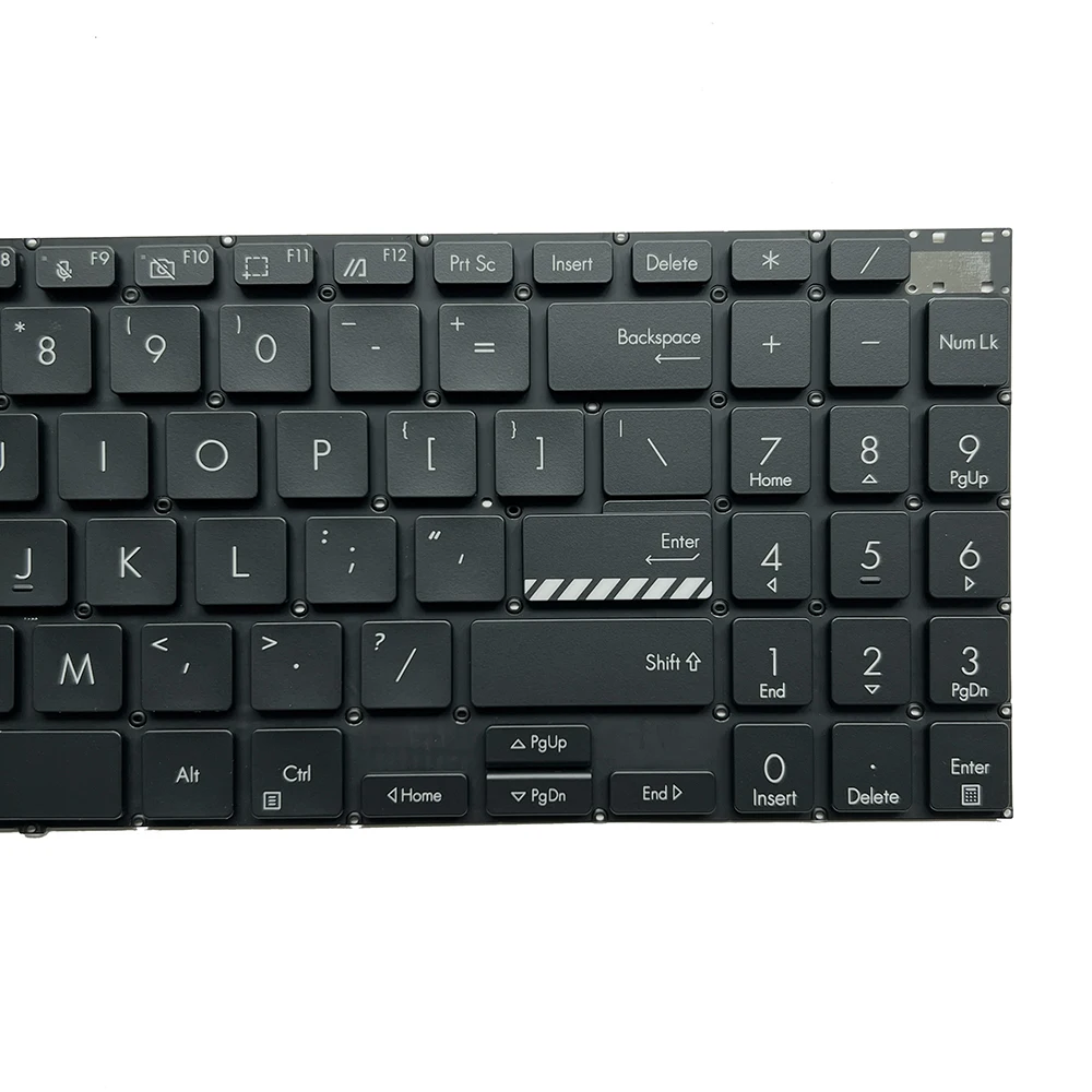 Imagem -05 - Teclado Eua Rússia para Asus Vivobook X3500 M3500q M3500qa M3500qc D3500 X3500p X3500pa X3500pc ru