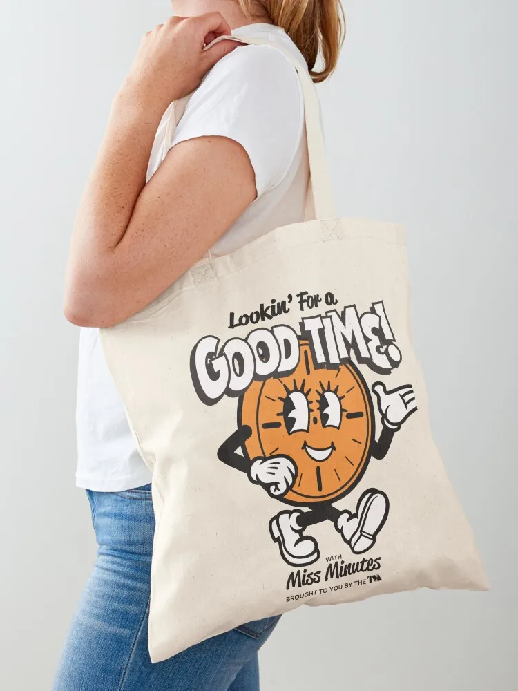 Good Time Tote Bag Cloth bag Women's beach bags Canvas Tote Bag