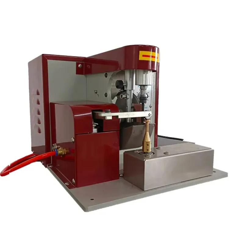 For Automatic Single Needle Leather Edge Coloring Inking Painting Machine For Bags Belts Shoes Leather Production Machinery