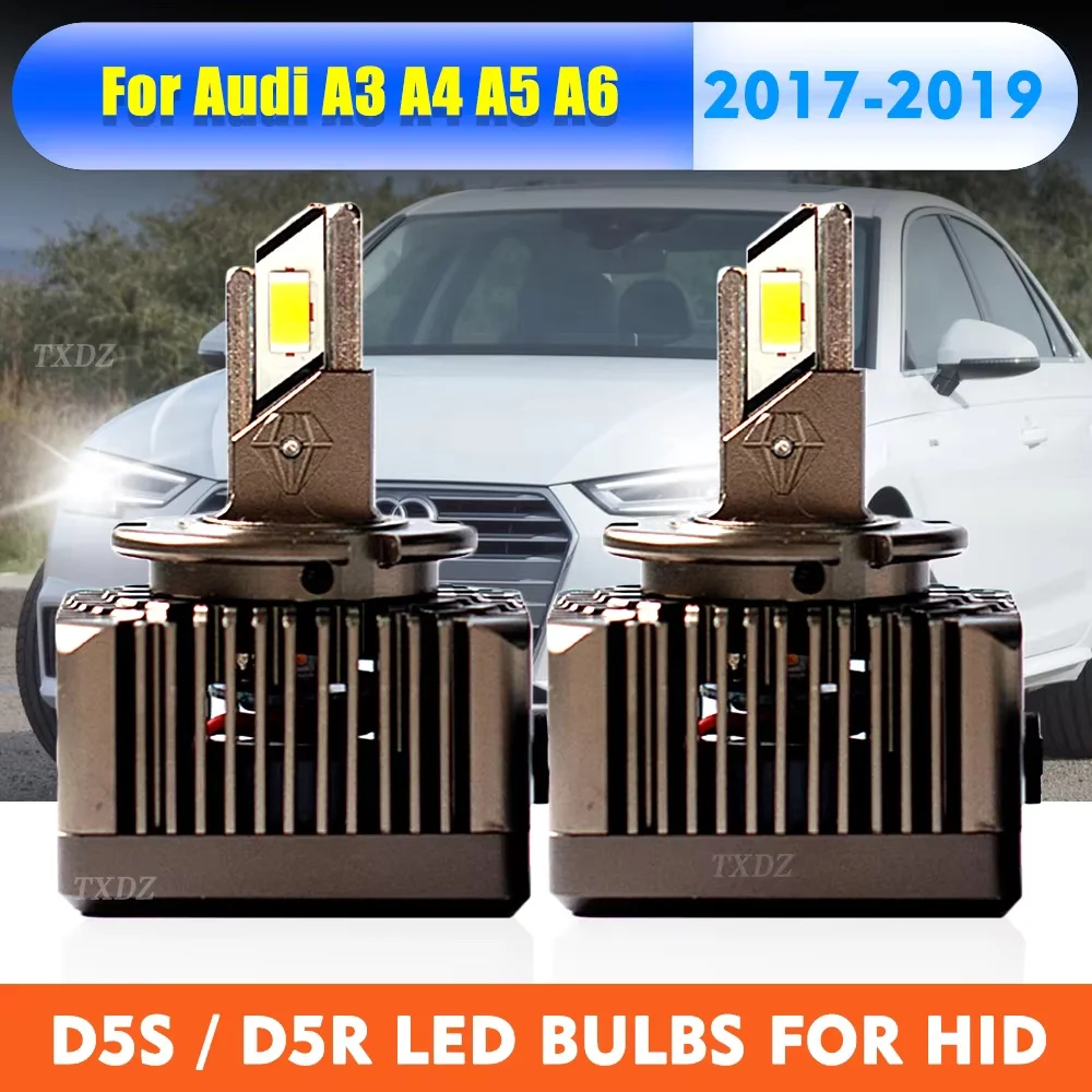 

For 2017-2019 Audi A3 A4 A5 A6 D5S D5R Headlight LED Bulbs Auto LED Lamp High/Low Beam 6000K 110W Car Lights HID Conversion Kit