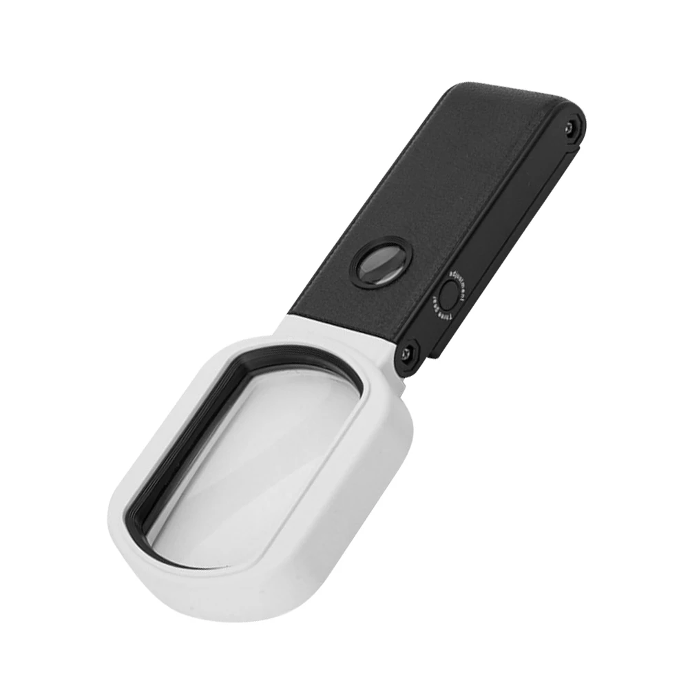 

1Set Handheld Foldable Magnifying Glass LED Light Reading Magnifier High Definition Portable Inspection Jewelry Watch Coin Stamp