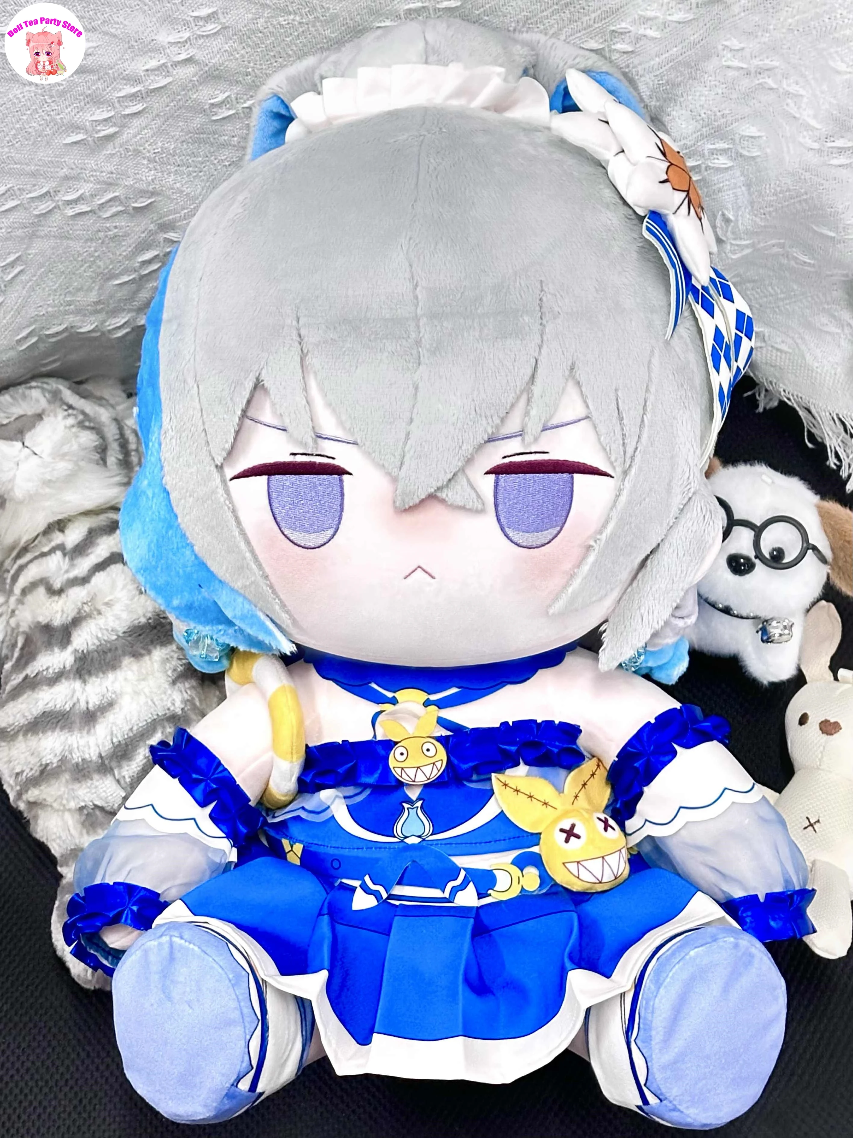 Anime Honkai Impact 3 Bronya Zaychik Zithouding Pluche Pop 40 Cm Dress Up Katoen Gevulde Plushie Kussen Speelgoed Gift