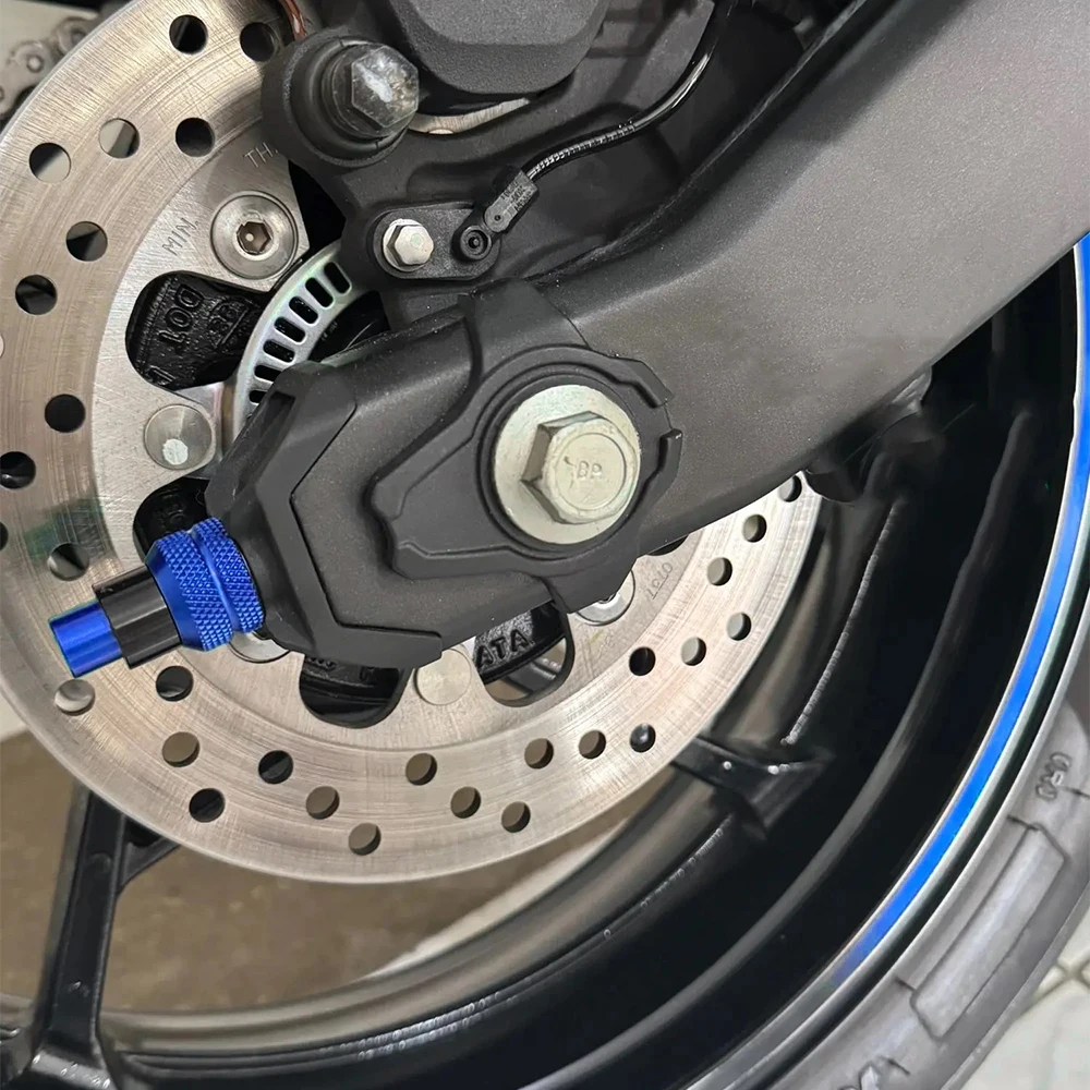 Per Honda NC750X NC750 X NC 750 X 2014-2024 2025 2026 di Alluminio di CNC Del Motociclo Ruota Posteriore Catena End Regolatore Trim Vite copertura