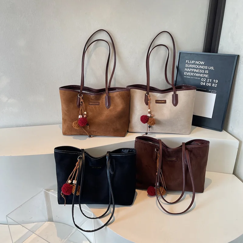 

​​2025 New Large PU Leather Tote Bag for Women, Spacious Shoulder Purse, Stylish Underarm Bag for Student School Work Commuter​