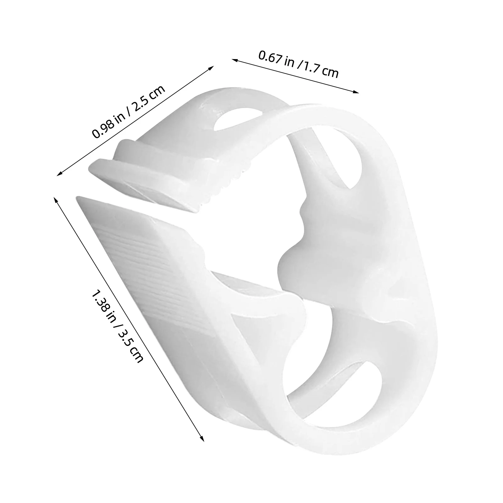 5 pièces colliers de serrage pour tubes pour jardin Microspray contrôle du débit d'eau colliers de serrage en plastique collier de serrage en plastique serre-tube Siphon pince de tuyau