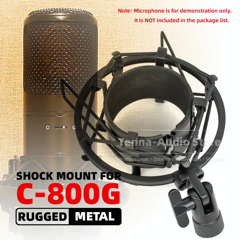 

Anti Vibration Stand Shock Mount Compatible With SONY C-800G C800G C 800 G Isolation Microphone Shockproof Mic Spider Holder