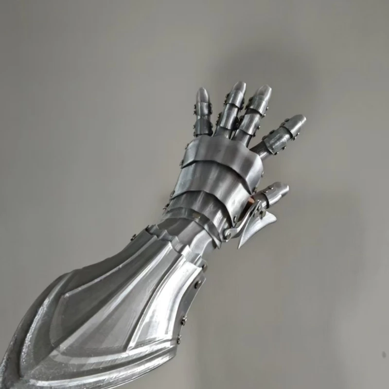 Technology Cyberpunk Cosplay Prop Knight Mechanical Hand Arm Armor Unisex 3D Printing Gothic Vintage Battlegear Accessory