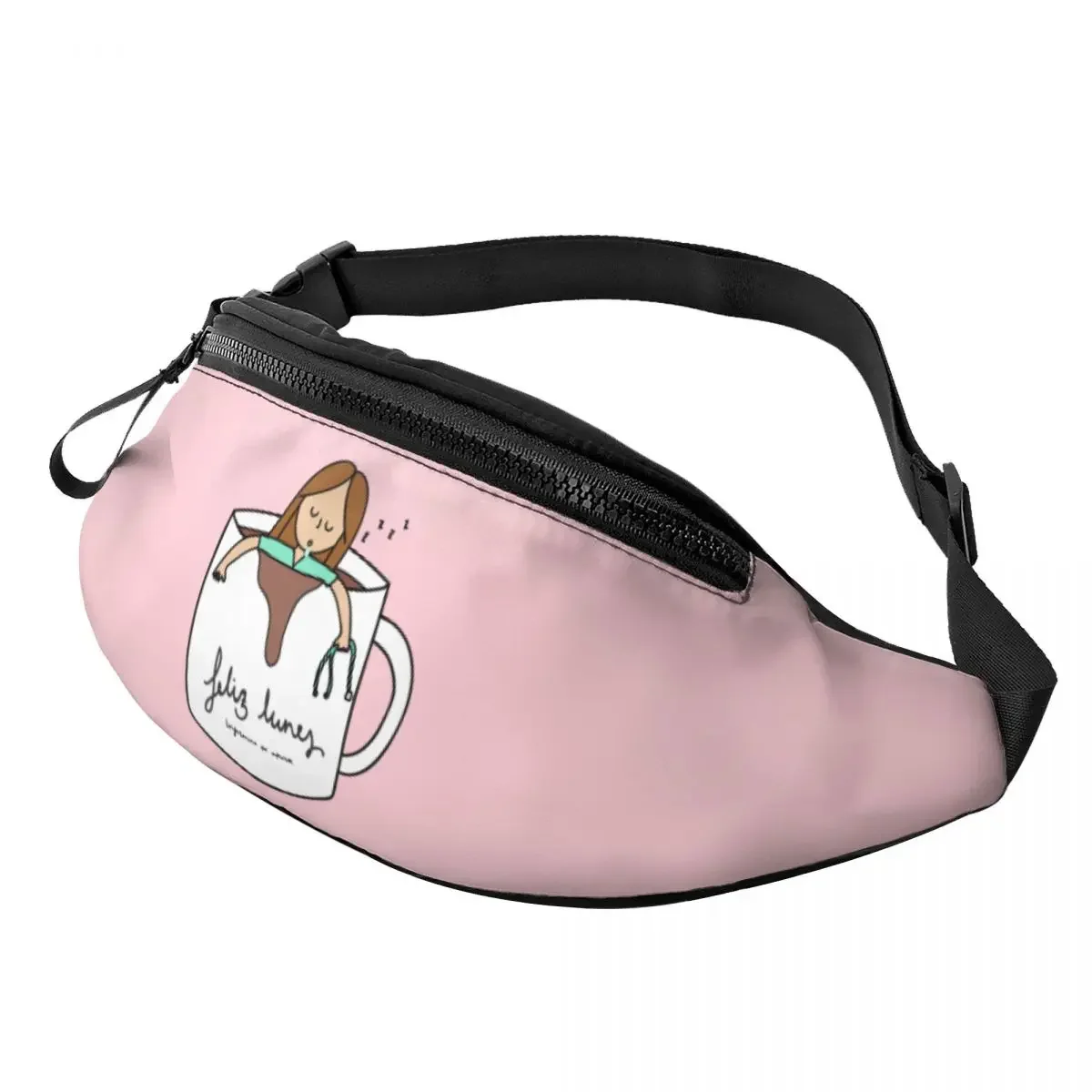 Cool Enfermera En Apuros Doctor Nurse Medical Fanny Pack for Travel Hiking Men Women Crossbody Waist Bag Phone Money Pouch