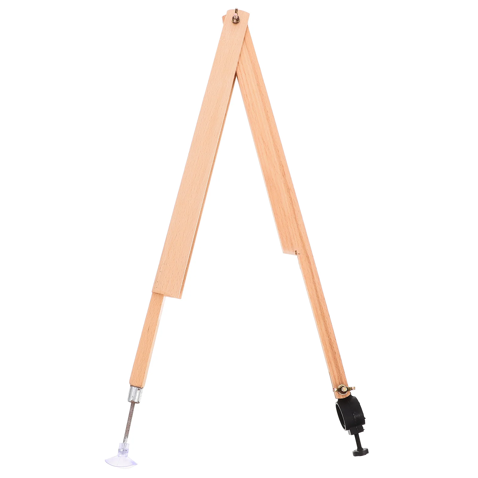 

Mathematical Compass Large Teacher Use Drawing Wooden Wire Brush Tool Beige Drafting Tools Student School