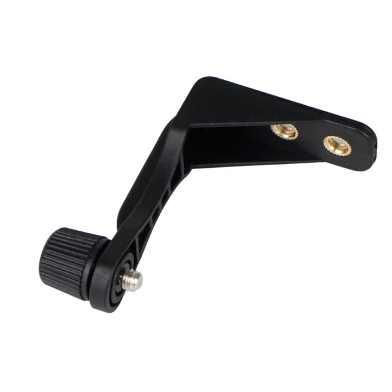 Agnicy 쌍안경 부착 삼각대 어댑터, 플라스틱 L 브래킷, 1/4 인치-20 톱니