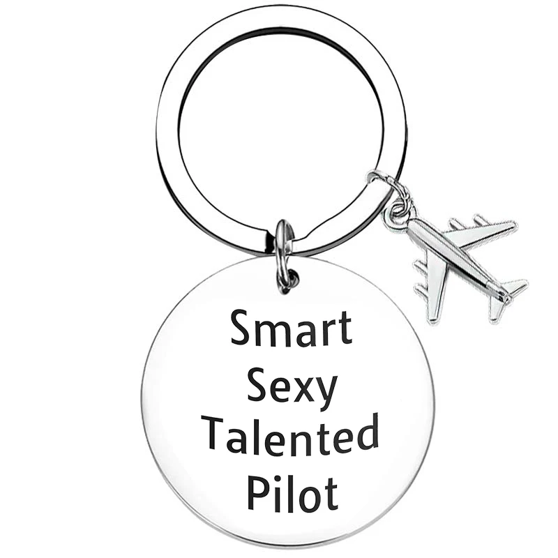 Pilot birthday Graduation Gift Inspirational Gift keychain key chains Pilot Aviation Flying Gift Airplane Gifts