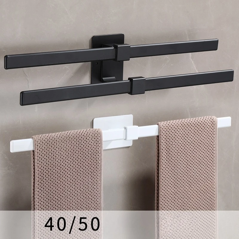 Black Bathroom Towe…