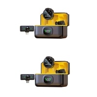 【Must-Haves】J6 Wireless Lavalier Microphone Plug & Play Lapel Mic For Video Recording Vlog Live Streaming & Interviews