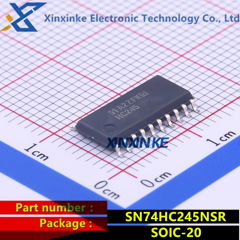 SN74HC245NSR SOIC-20 Marking:HC245 Bus Transceivers Tri-State Octal Bus Logic ICs Brand New Original