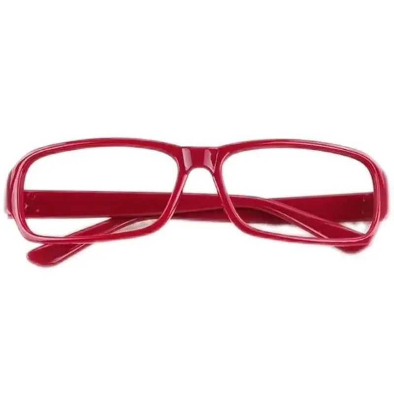 

652F No Lens Eyeglass Frame Anime Cosplay Costume Colorful Glasses Frame Funny Novelty Eyewear Subcultures Glasses Gifts