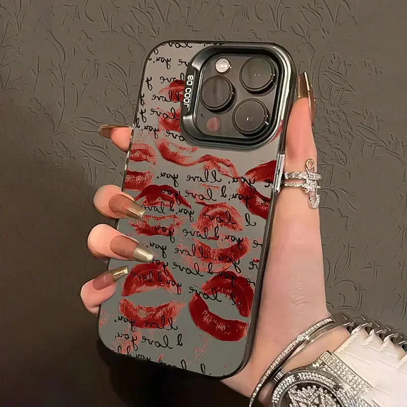 쿨 립스 다섯개 별 글자 샤오미 미 14T 14 13 12 12T 11 Lite 포코 X7 X6 F7 F6 F5 X5 F4 F3 X3 폰 케이스 (뒷면 커버)