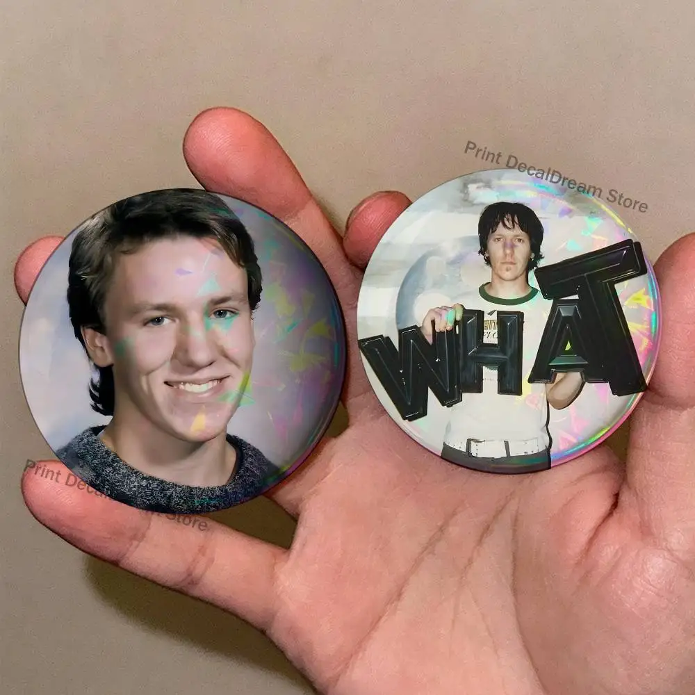 E-Elliott S_Smith Figure 8 Badges Creative Tinplate Button Pins Brooch Creative Quotes Badge Clothes Backpack Jewelry Gift