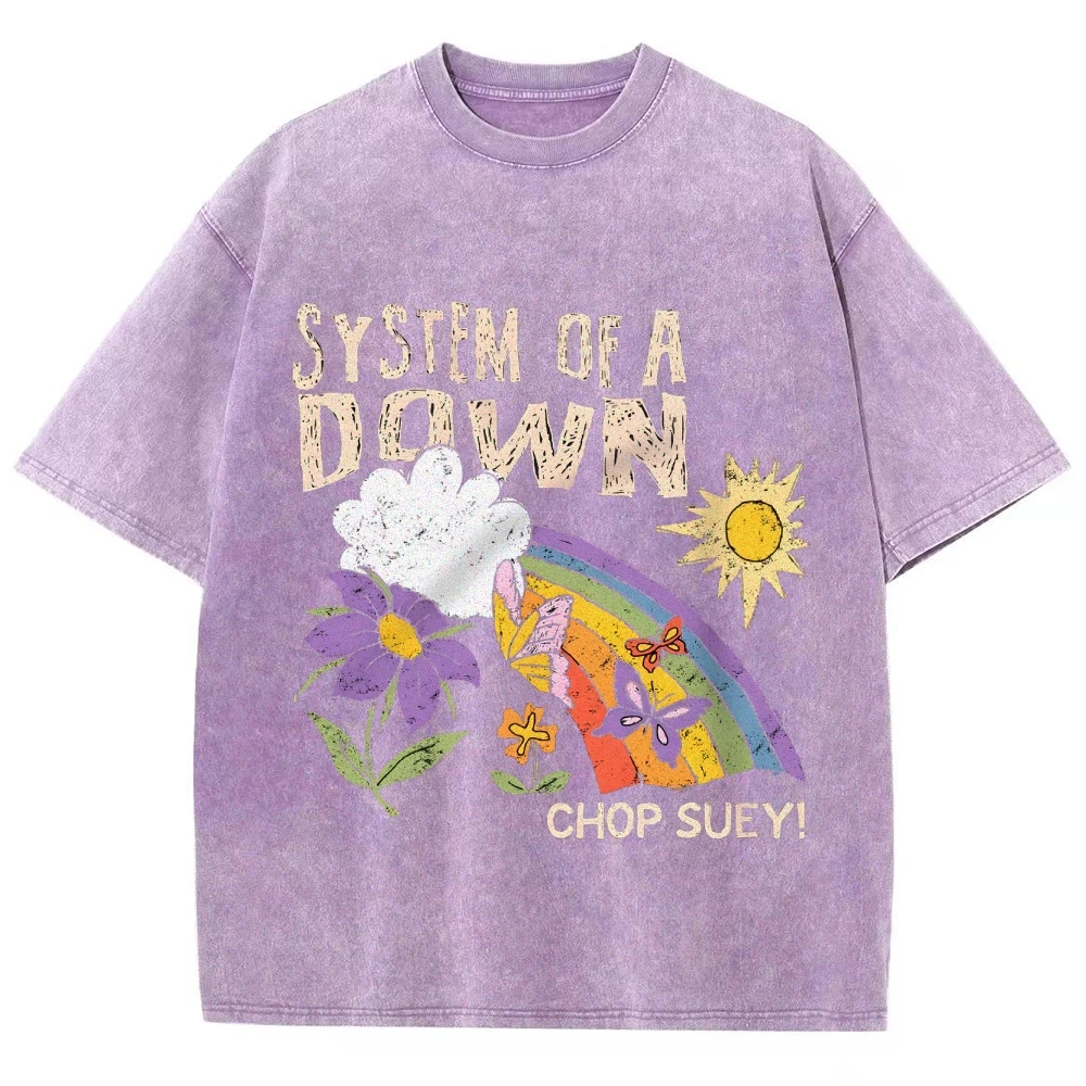 CHOP SUEY T-Shirt Women's Graphic Clothing Sales Unisex Oversized  y2k Clothes Shirts Women's Streetwear Shirt Vintage 90s Shirt