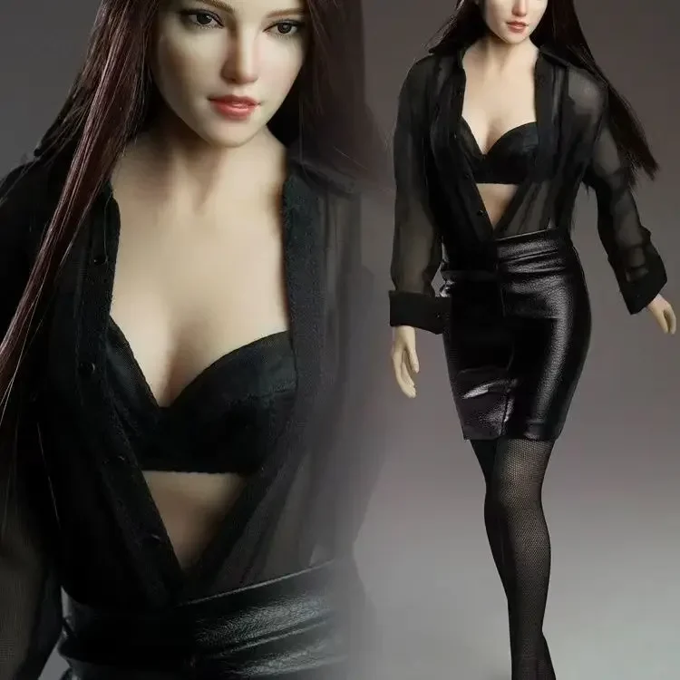 1/6 Głowa lalki do akcesoriów do ciała żołnierza Kobieca głowa Dress Up Toys