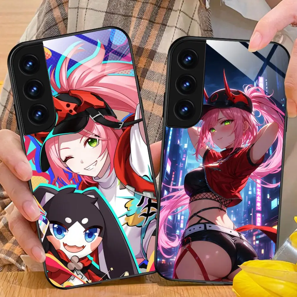 

Чехол HSR Rappa Glass для мобильных телефонов Samsung Galaxy S26 S25 S24 S23 S22 S21 S20 Note20 Plus FE Ultra, цветной